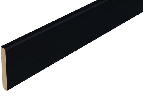 MDF Zwart 12 x 100 x 2400mm (bundel 5 stuks)